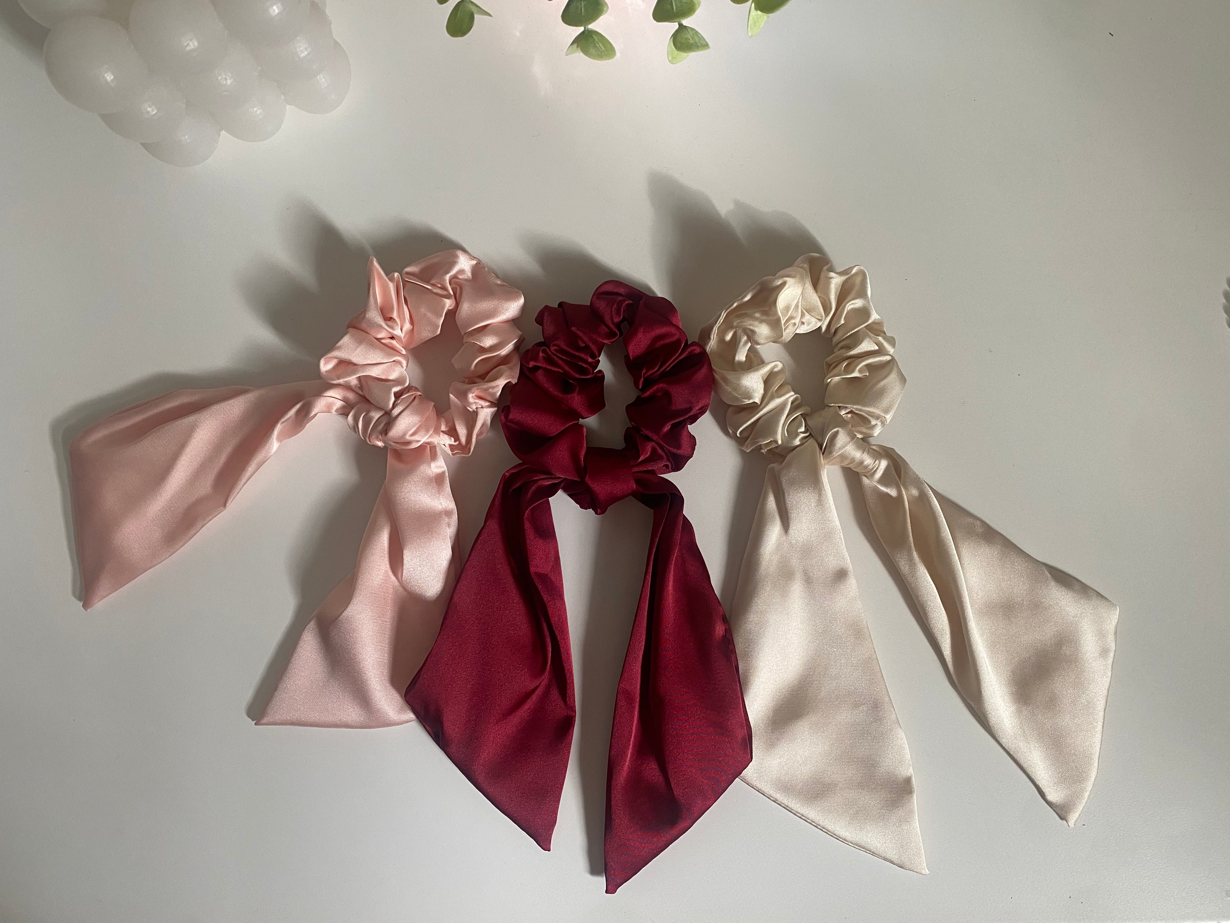 3PCS HAIR BOW SCRUNCHIES