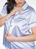 BLUE SHORT PJ SET