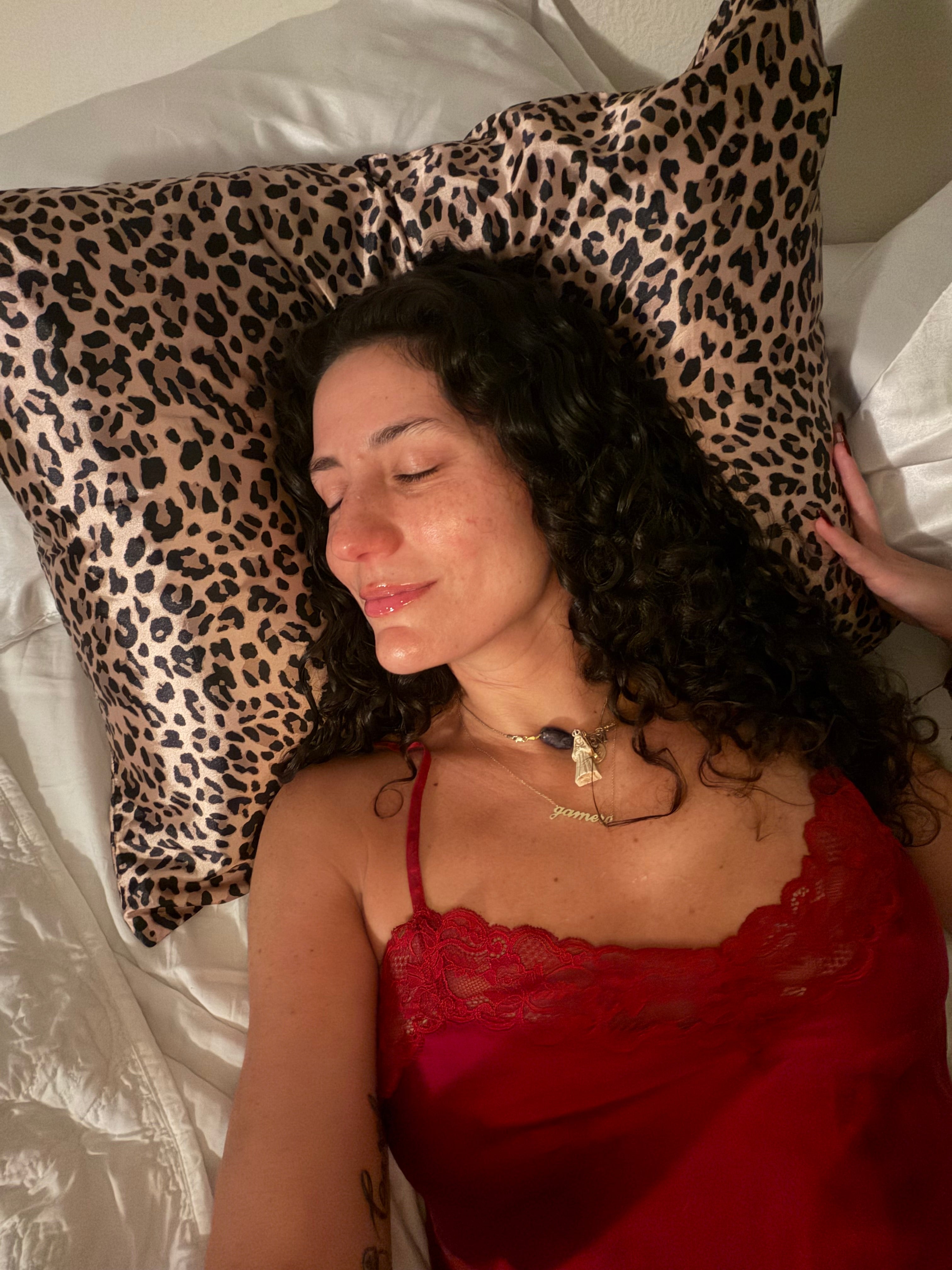 King Size Classic Leopard Satin Pillowcases