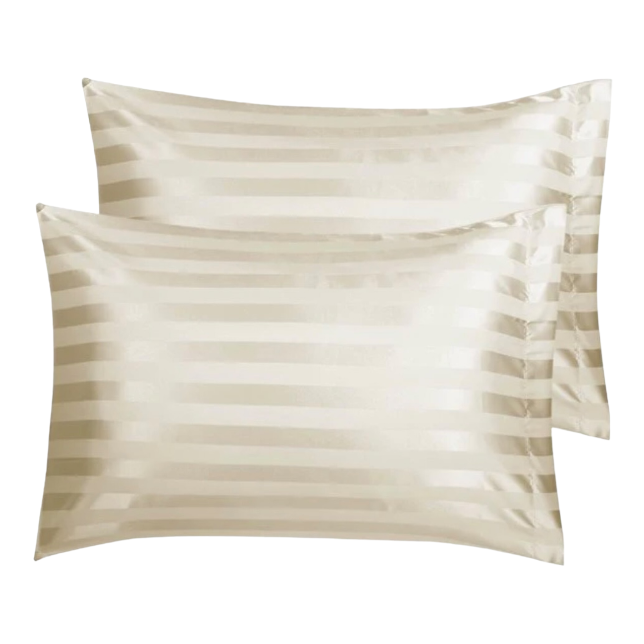 GOLD STRIPED PILLOWCASE