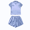 BLUE SHORT PJ SET